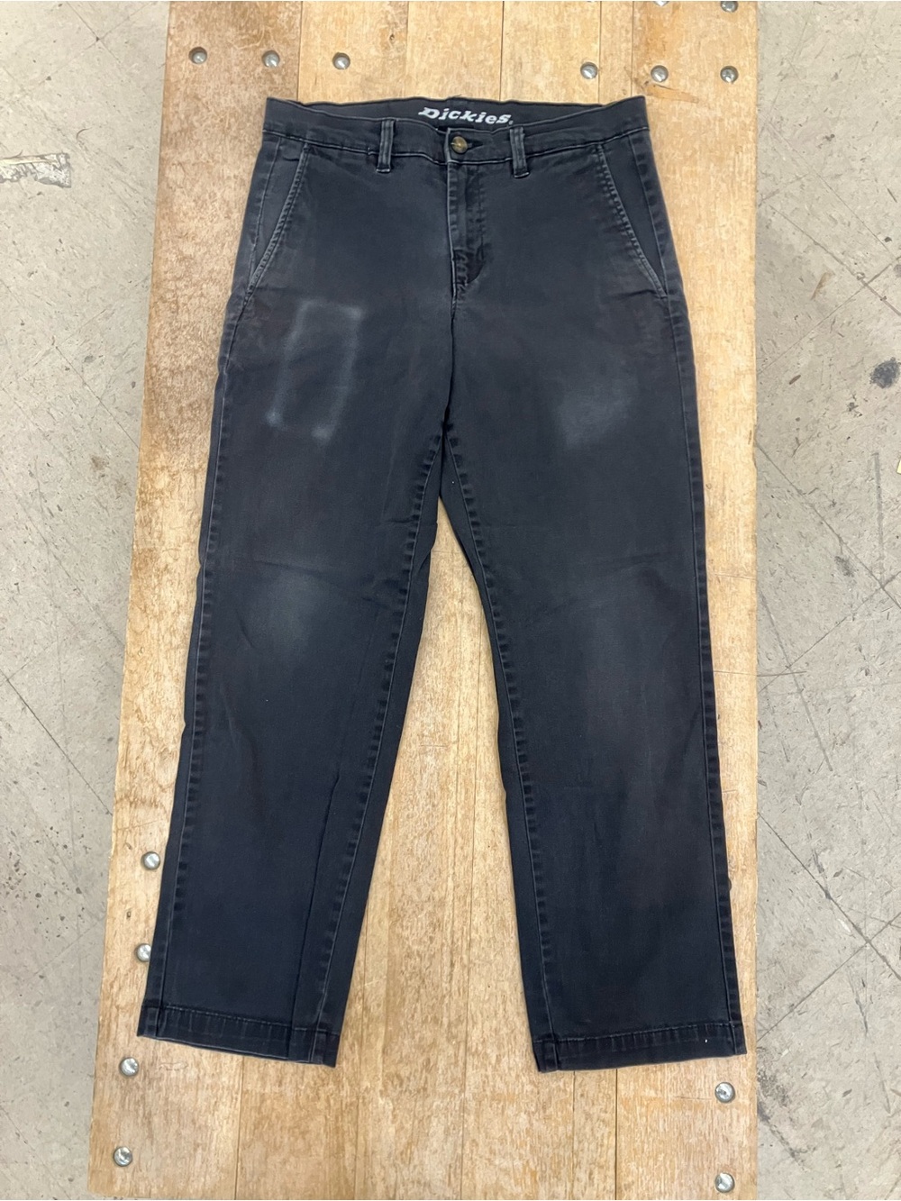 DICKIES Chino Stretch Flex Black Mens 31 Pants Work